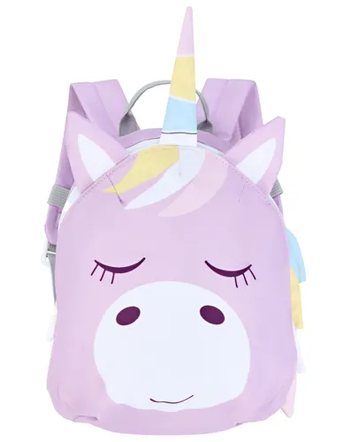 Juicy Bumbles Kindergartenrucksack Mädchen Kinderrucksack Mit Brustgurt Kita Rucksack Kindergarten Kindergartentasche Kinderrucksäcke Kinder Kleinkind 2-5 Jahre Einhorn