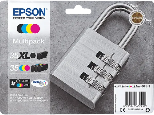 EPSON Original Tintenpatrone mehrfarbig (C13T35994010)