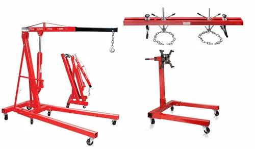 otgerlensker products Motorkran 2000 kg + Motorhalter 567 kg + Motorbrücke 500 KG