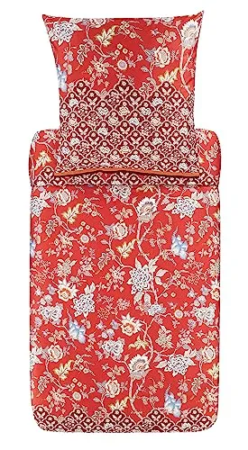 Bettwäsche Bassetti Mako Satin Vicenza R1 in rot von Bassetti