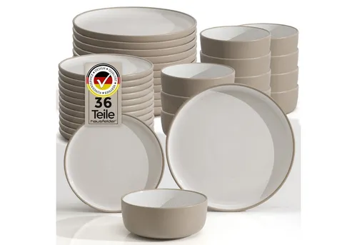 Geschirrsets Grau von Hausfelder