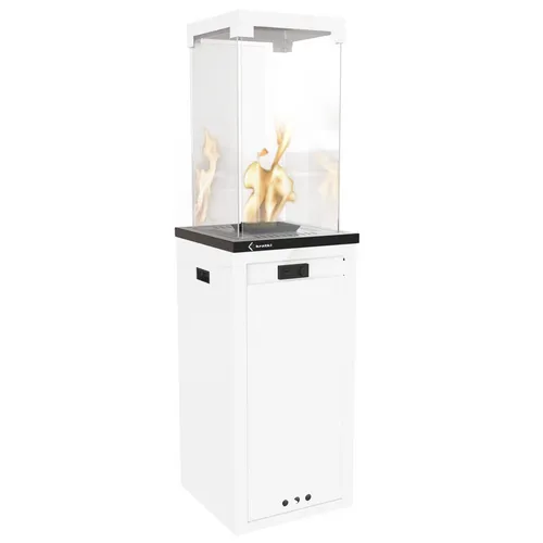 Terrassenkamin Patio Light Weiss 8,2 kW in weiß von Kratki