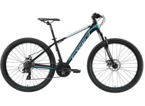 Mountainbike 27,5 Zoll, 21 Gang Shimano Kettenschaltung - Fahrrad mit leichtem Aluminiumrahmen, ideal für Natur und Stadt. Mit 21 Gängen und stabiler Scheibenbremse für optimale Kontrolle und Fahrvergnügen.