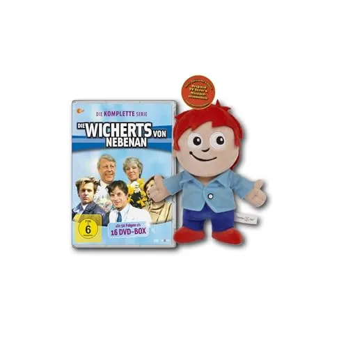 Die Wicherts Von Nebenan - Die komplette ZDF Kult-Serie - 16 DVDs in limitierter Auflage inklusive Mainzelmännchen, ein Must-Have für Fans von deutschen Kultserien!