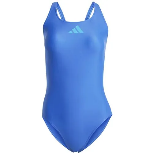 ADIDAS Damen Badeanzug 3 Bar Logo - Bademode mit chlorresistentem Material für optimale Strapazierfähigkeit. Gleite kraftvoll durchs Wasser und zeige deine adidas Begeisterung mit dem ikonischen 3-Streifen Logo.