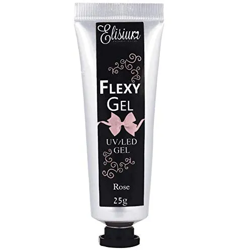 Produktbild Elisium Flexygel Rose UV/LED Nagelpflege Maniküre Aufbaugel 25g