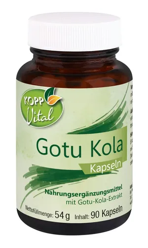 KOPP Vital® Gotu Kola 90 Kapseln 54 g Centella asiatica Kraut des Lebens