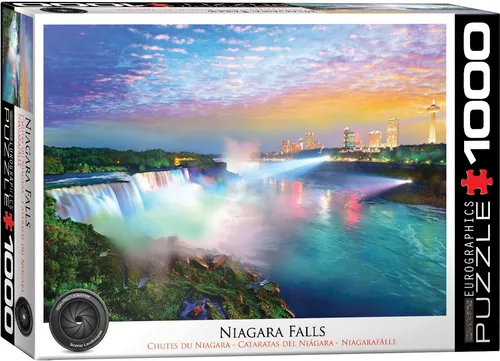 EUROGRAPHICS PUZZLE NIAGARAFÄLLE 1000 TEILE NIAGARA FÄLLE von Eurographics
