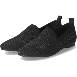La Strada Damen Slipper Schwarz TextilGröße:38 - Schwarz - 38