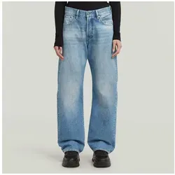 G-Star Damen Bowey 3D Boyfriend Jeans - Faded Blue Chrome - Stylische Boyfriend Jeans mit innovativer 3D-Konstruktion für optimalen Tragekomfort und lässigen Look, perfekt für jeden Anlass.