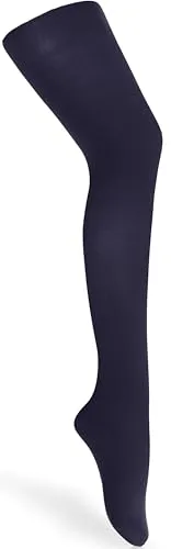 Merry Style Feinstrumpfhose Mädchen Kinder Strumpfhose Balletkleidung Mädchen Microfaser 60 DEN WLSS001 (Marineblau2, 92-98)