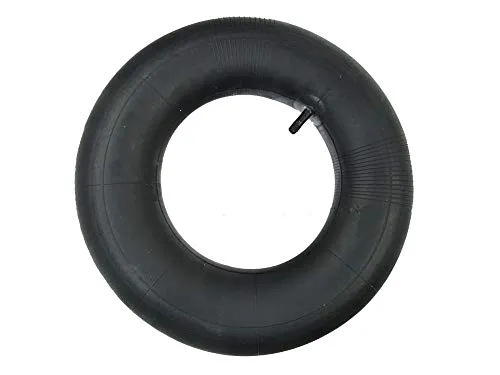 UK-Motors 1 x Schlauch 4.80/4.00-8 für Schubkarren Reifenschlauch Schubkarrenschlauch Bollerwagen - Schwarz