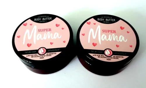 Bodybutter SUPER MAMA  je mit 150ml, Naturkosmetik la vida 2 x