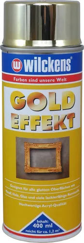 Wilckens Effektlack Spray Gold hochglänzend 400 ml