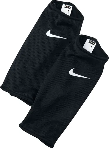 Nike Fußball Schienbeinschoner Nike Performance Guard Lock Sleeve Weiß schwarz|weiß XL