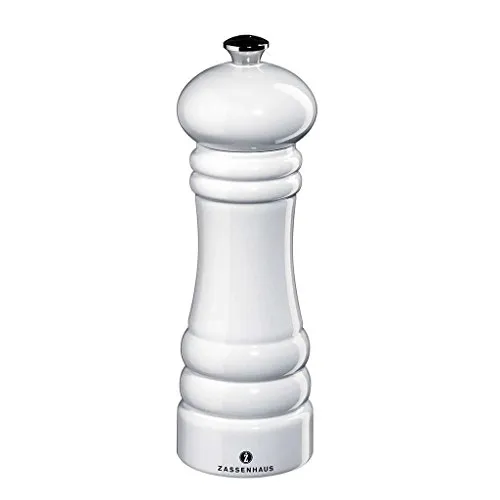 Zassenhaus Salzmühle BERLIN, holz, Bianco Splendente, 18 cm