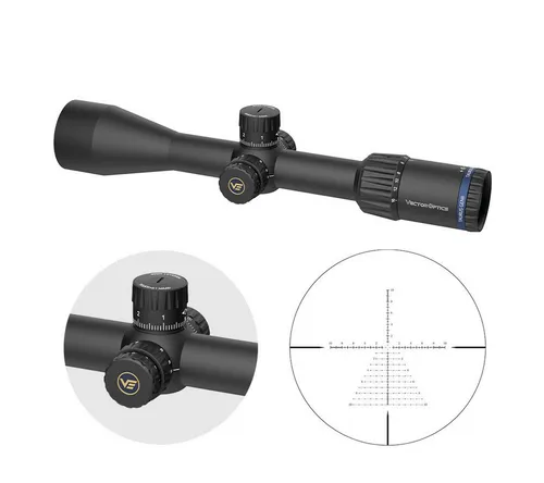 Vector Optics Vector Optics SCOM-43 Taurus 2-16x50 HD SFP Zielfernrohr (Ideal für Jagd, Sport und Airsoft)