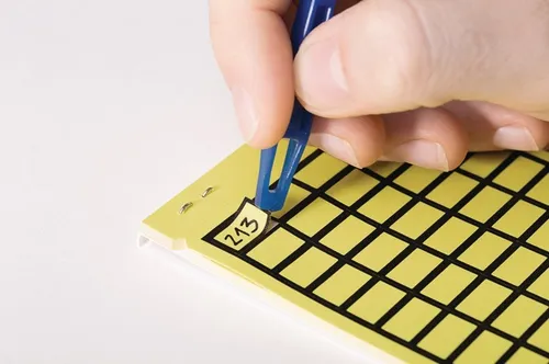 Kabelmarkierungen von HellermannTyton Etiketten Kennzeichnungsmaterial