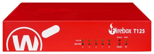 WatchGuard Firebox T125 - Netzwerksicherheitssystem - Zuverlässige Firebox T125 für professionelle Netzwerksicherheit. Ideal für Unternehmen, die ihre Daten mit modernster Technologie schützen möchten.