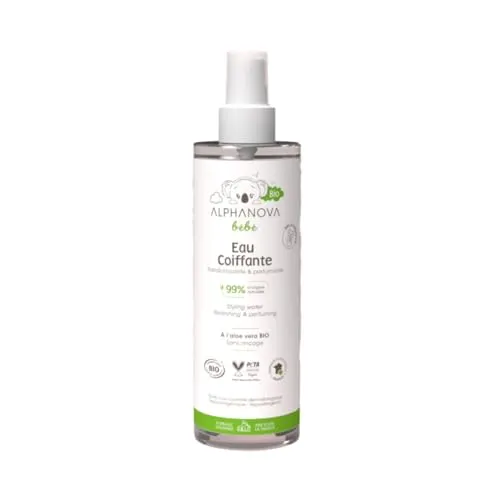 Alphanova Bébé Bio-Aloe Vera Haarwasser für Babys