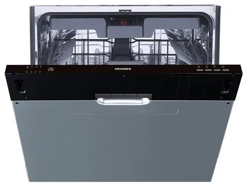 Oranier GXV570 Vollintegrierbarer Einbaugeschirrspüler XXL - Geschirrspüler mit 16 Maßgedecken, 5 Programmen und nur 46 dB Betriebsgeräusch. Mit AutoOPEN für einfache Handhabung und floorLIGHT für optimale Sicht.