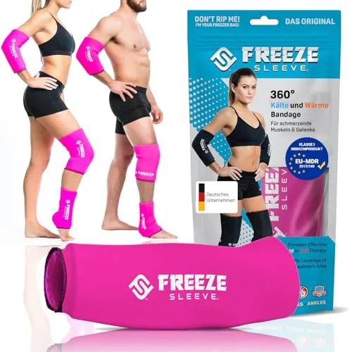 FREEZE SLEEVE Kühlbandage mit Wärmefunktion von FreezeSleeve
