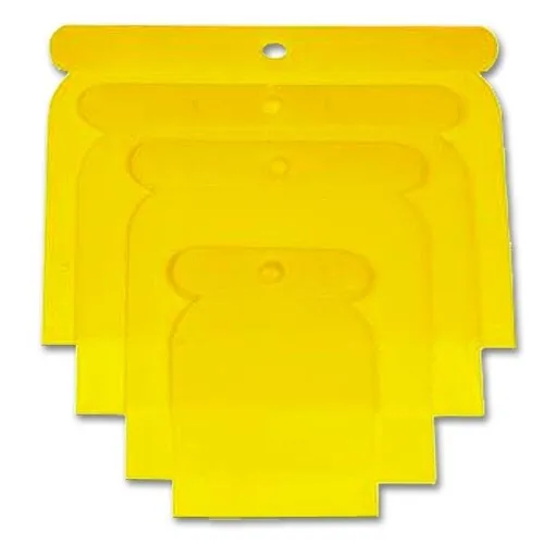 Spachtelsatz aus Kunststoff 4 teiliges Set 0,49€/Stück
