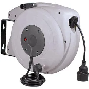 as-Schwabe Kabeltrommel 12645 Automatik in grau von as - Schwabe