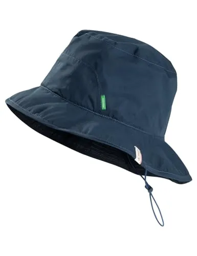 VAUDE Unisex Escape Rain Hat II - Regenhut für Outdoor-Abenteuer - Hütes mit 2-Lagen Material und breiter Krempe, ideal für Regenwetter. Verstaubare Option und weitenregulierbar für optimalen Tragekomfort.