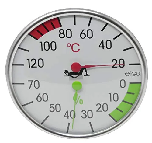 Eliga Klimamesser (Thermo- und Hygrometer) 128 mm, 386 g