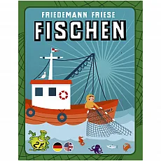 2F Spiele Fischen 297599 - Fangen Sie in 8 Runden die meisten Stiche in diesem spannenden Kartenspiel. Ideal für gesellige Abende mit Freunden oder Familie. Deutsche Version mit verständlicher Anleitung.