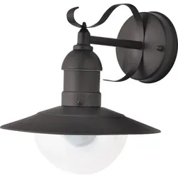 Rabalux Oslo Außen Wandleuchte 1x E27 schwarz - Klassische Außenwandleuchte in elegantem Schwarz, spritzwassergeschützt (IP44) und dimmbar. Ideal für stimmungsvolle Beleuchtung im Garten oder an der Terrasse.