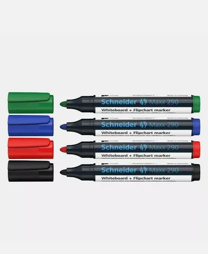 Schneider Boardmarker Maxx 290 Rundspitze Etui je 4 Stück