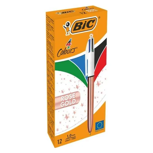 Bic Kugelschreiber Rosegold 1mm 951737 4 colours (12x) (504894)
