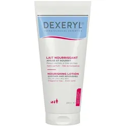 Dexeryl Pflegelotion - Reichhaltige Pflegelotion für trockene Haut, zieht schnell ein und ist parfumfrei – ideal für die ganze Familie, auch für Babys ab Geburt.