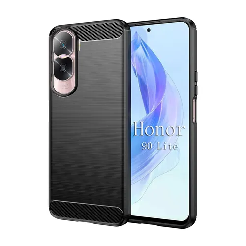 Honor 90 Lite Carbon Hülle Outdoor Handyhülle  Bumper Case Cover Handy Tasche
