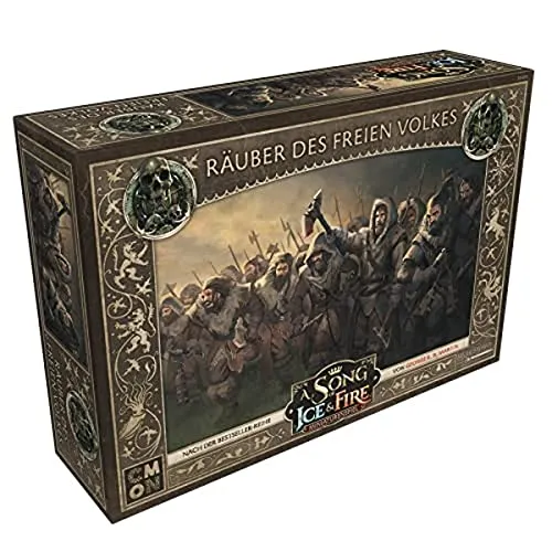 CMON A Song of Ice Fire - Räuber des Freien Volkes Erweiterung, für 2 Spieler ab 14 Jahren, strategisches Expertenspiel für epische Schlachten