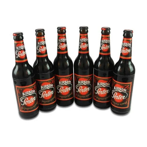 4,60€/1l) Lausitzer Kirsch Porter (Kirschbier / 6 Flaschen à 0,5 l / 4,2% vol.