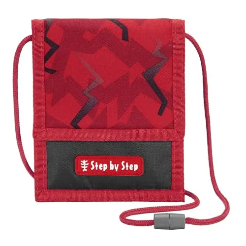 Step by Step Brustbeutel mit Fensterfach in blau von Step by Step