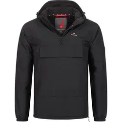 Höhenhorn 25i3 Allesso Herren Winter Jacke Schwarz Gr. XXL - Funktionsjacke mit wasserabweisendem Material, warmem Fleecefutter und praktischen Taschen – ideal für kalte Wintertage.