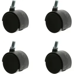 MS Beschläge Möbelrolle 4er Set