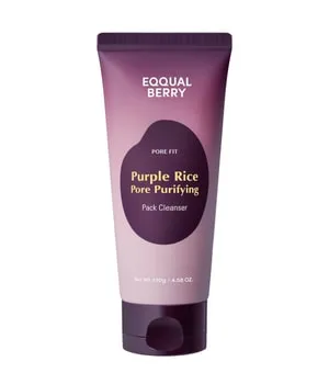 EQQUALBERRY Purple Rice Pore Purifying Pack Cleanser 130 g - EQQUALBERRY Purple Rice Cleanser für die Gesichtsreinigung, 130 g. Gründliche Reinigung für frische Haut, entfernt Unreinheiten und bereitet optimal auf die Pflege vor. Mit Peeling-Effekt für ein klareres Hautbild.