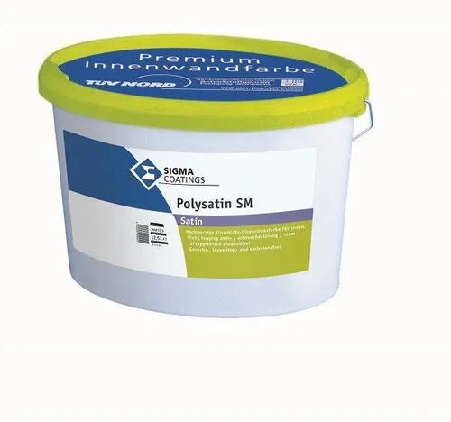 SIGMA Polysatin SM 12.5L weiss seidenmatte Innenfarbe