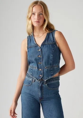 Levi's® Jeansweste BRAIDED VEST in grau von Levi's®