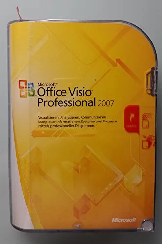 Microsoft Visio Pro 2007 deutsch - Office-Programme für Windows XP, leistungsstarkes Diagramm-Tool zur Visualisierung von Ideen und Prozessen.
