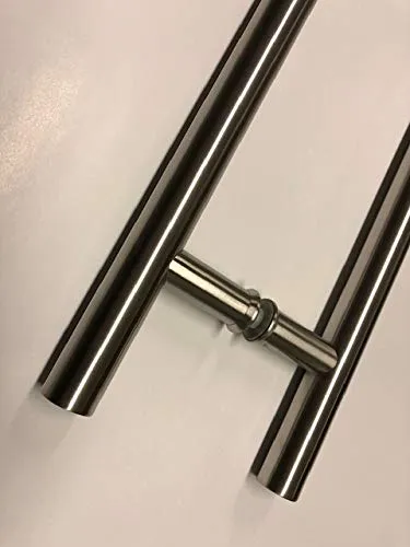 Brackhues VA-Beschläge Edelstahl Stangengriff beidseitig 500mm lang runde Ausführung