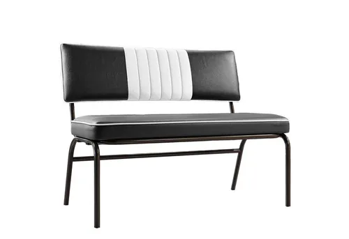 GGMMÖBEL Bank DINER in schwarz von GGM Möbel