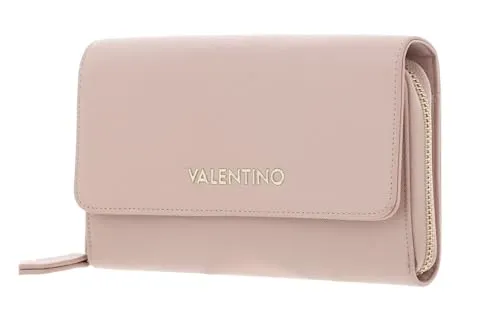 VALENTINO Zero Re Wallet mit Schultergurt Cipria - Umhängetasche mit zahlreichen Fächern für optimale Ordnung und edler Ästhetik. Perfekt für den Alltag! Maße: 20 x 13 x 3 cm.