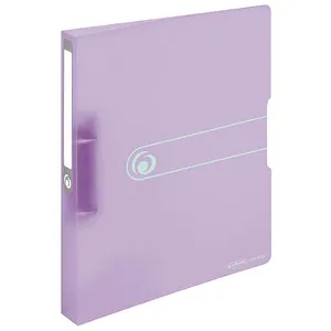 herlitz Ringbuch 2-Ringe lila-transparent 3,8 cm DIN A4 - modernes und robustes Design, ideal für Büro, Schule und unterwegs