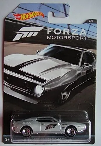 Hot Wheels Forza Motorsport Fahrzeug AMC Javelin Amx Silber 1:64